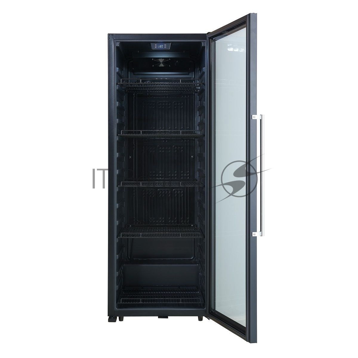 Винный шкаф CellarPrivate CP155AB чёрный, 410 л, 1 отсек, 152 бут., класс A