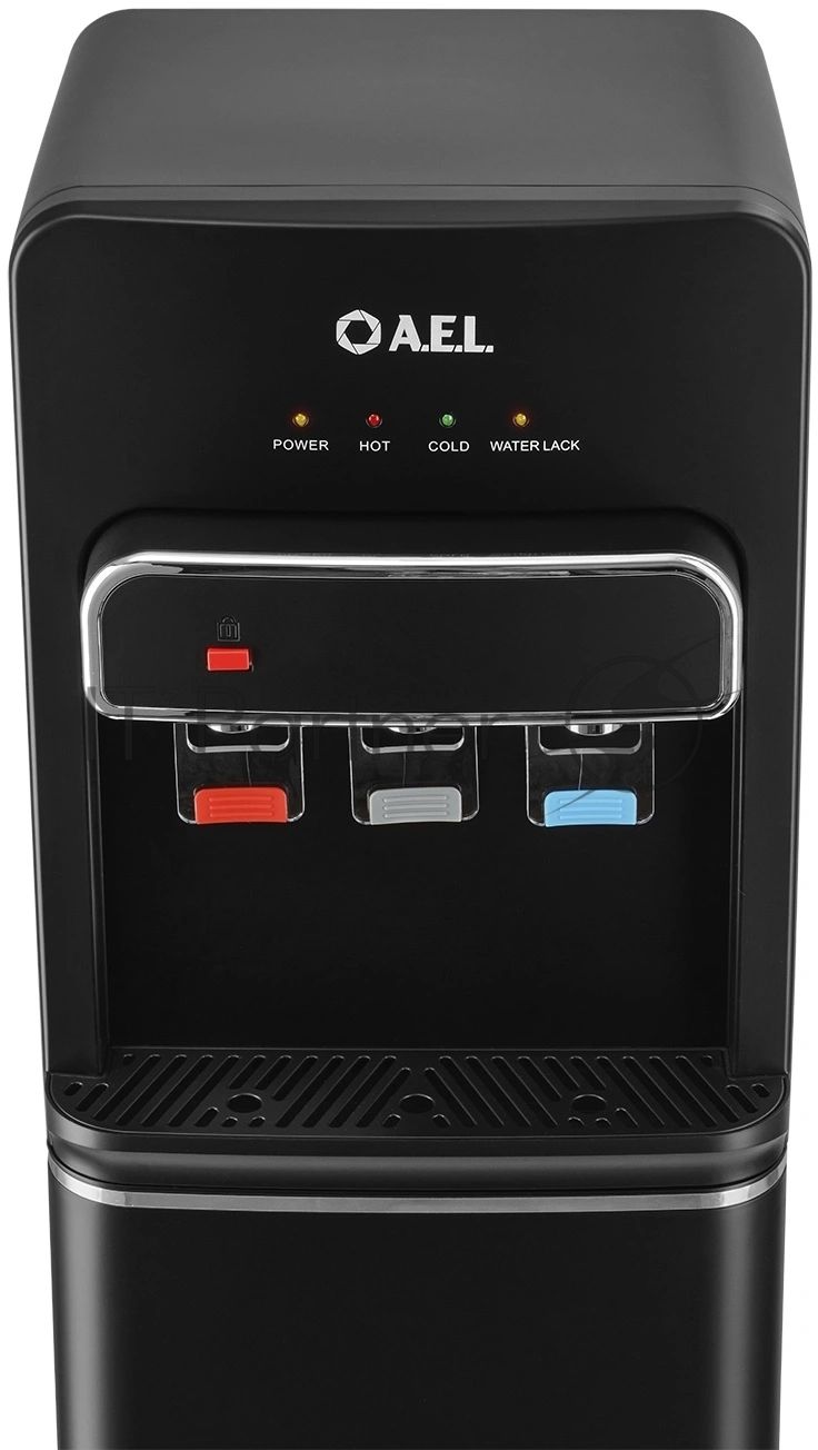 Кулер для воды AEL LC-AEL-804a нижняя загрузка, нагрев 90 °С, охлаждение 10 °С, черный