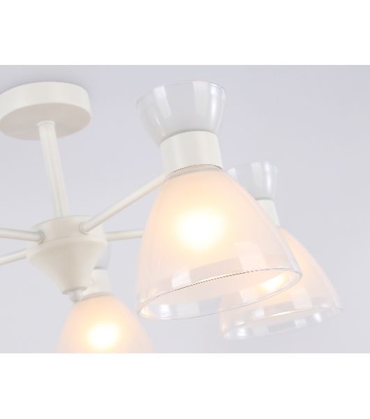 Светильник Ambrella light TR3179/5 WH белый E27/5 max 40W D570*280