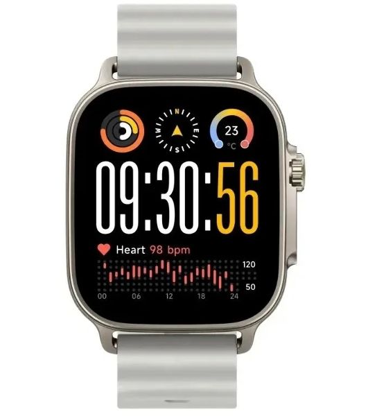Умные часы Realme Watch 5 RMW2501, 1.97", AMOLED, Bluetooth, IP68, серебристый