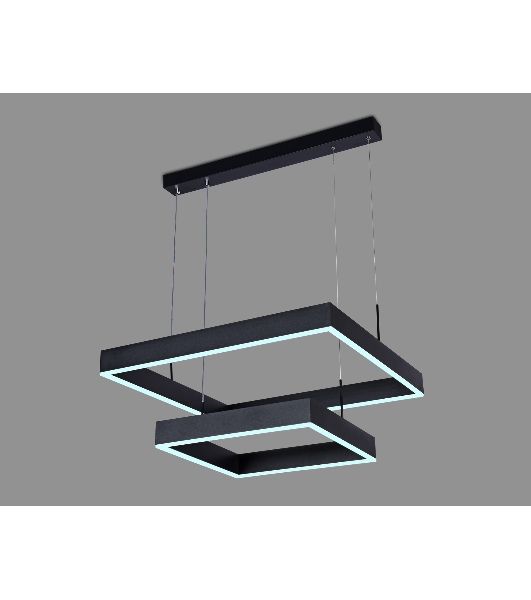 Светильник Ambrella light FA6633/2 BK черный 108W 600*600*720 (ПДУ РАДИО 2.4G)