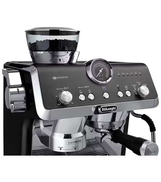 Кофеварка рожковая DELONGHI EC9555 ВК черный, исп. кофе - молотый/зерновой, 2 л, 1550 Вт, 19 Бар