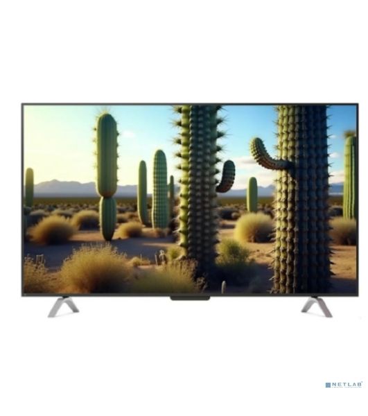 Телевизор Яндекс 55" YNDX-00101 черный QLED UHD 60Hz Алиса