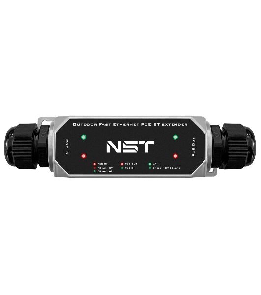 Уличный Ultra PoE удлинитель Fast Ethernet до 250м на 1 порт. Порты Ethernet: Вход - 1x10/100Base-T RJ45; Выход - 1x10/100Base-T RJ45. Порты PoE: Вход - 1xIEEE 802.3af/at/bt/Passive POE (до 120W); Выход - 1xIEEE 802.3af/at/bt (до 90W). Автоматическое опре
