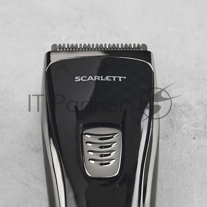 Машинка для стрижки  Scarlett SC-HC63054 черный 3Вт (насадок в компл:2шт)