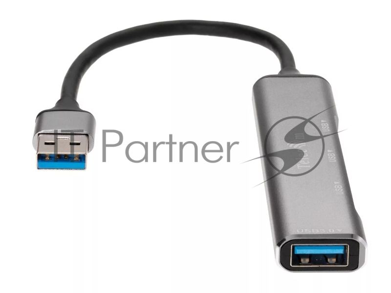Переходник USB 3.0 -->USB3.0+3 USB2.0, Aluminum Shell, 0.2м Telecom TA308U