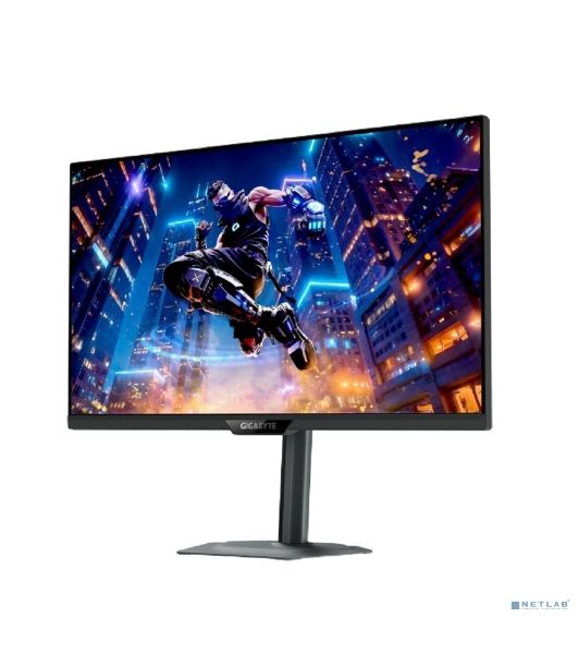 Монитор 27" Gigabyte M27UP IPS 3840x2160, 160 Гц, 1 мс (GtG), 16:9, 350 кд/м², 2xHDMI 2.1, DP 1.4, USB-C (18 Вт), USB Hub (3x USB 3.2), 3.5 Jack, DisplayHDR 400, G-Sync Compatible, динамики (2x5 Вт), KVM, VESA 100x100, черный
