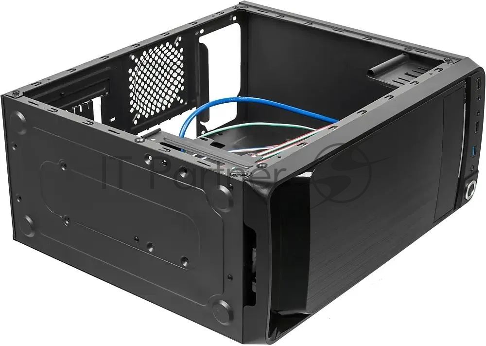 Компьютерный корпус Accord E-01 черный без БП ATX 1x80mm 1x92mm 2x120mm 2xUSB2.0 1xUSB3.0 audio