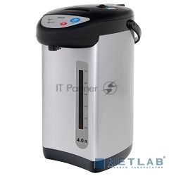 Термопот Mystery MTP-2452 4 л, 700 Вт, черный/серебристый