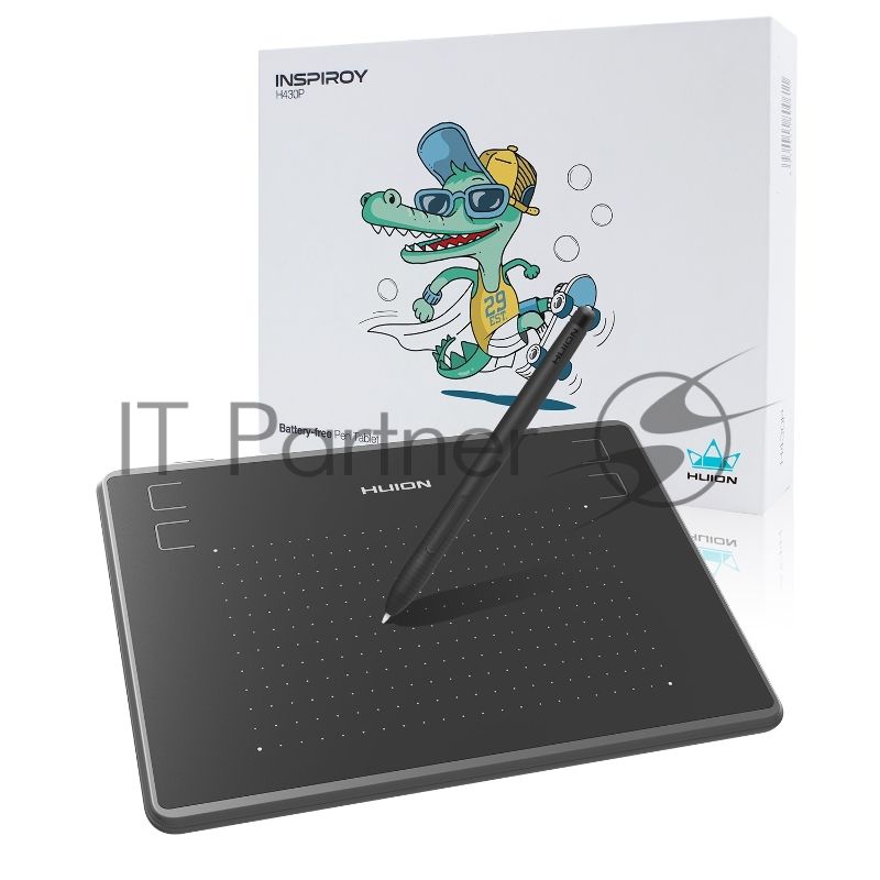 Графический планшет Huion H430P USB черный
