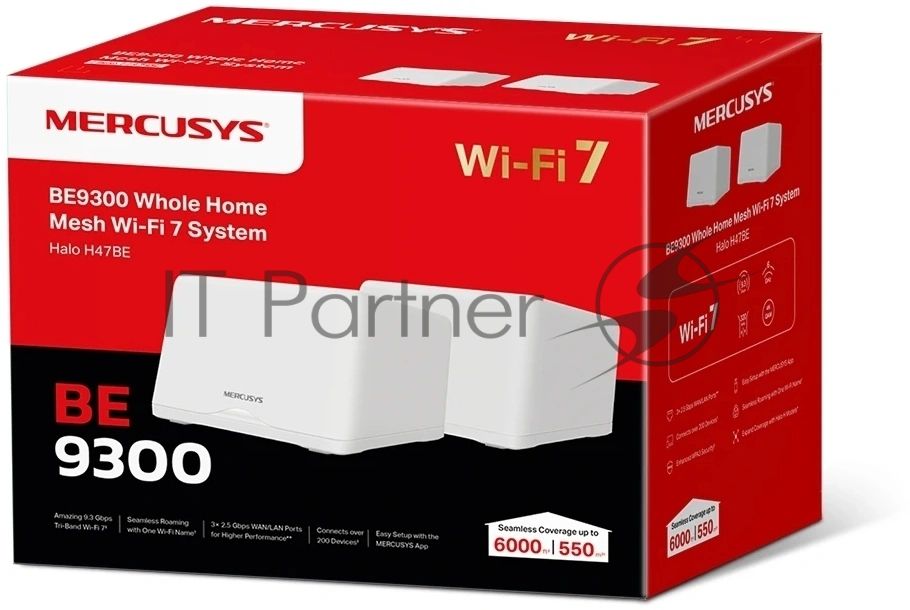 Mesh-система Mercusys Halo H47BE(2-pack)