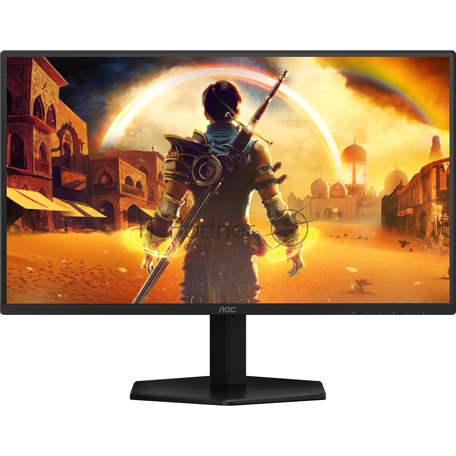 Монитор 24.5" AOC 25G42E IPS 1920x1080, 180 Гц, 1 мс, 16:9, 300 кд/м², HDMI 2.0, DP 1.4, 3.5 Jack, HDR10, Adaptive-Sync, VESA 100x100, черный