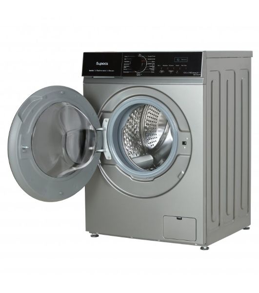 Cтиральная машина Бирюса WM-SN1014/15 M металлик, загрузка фронтальная 10.5 кг, 1400 об/мин, класс: А+++