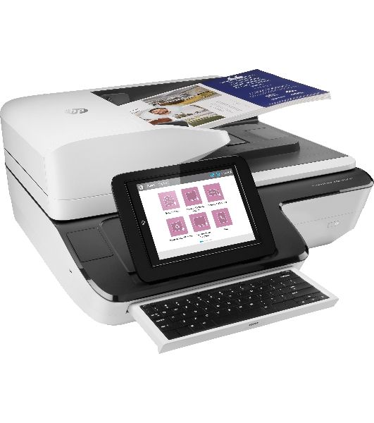 Сканер HP Scanjet Enterprise Flow N9120 fn2 Flatbed Scanner (A3,600x600 dpi,24 bit, USB,ADF 200 sheets, 120ppm A4, Duplex, 1y warr, replace L2683B)