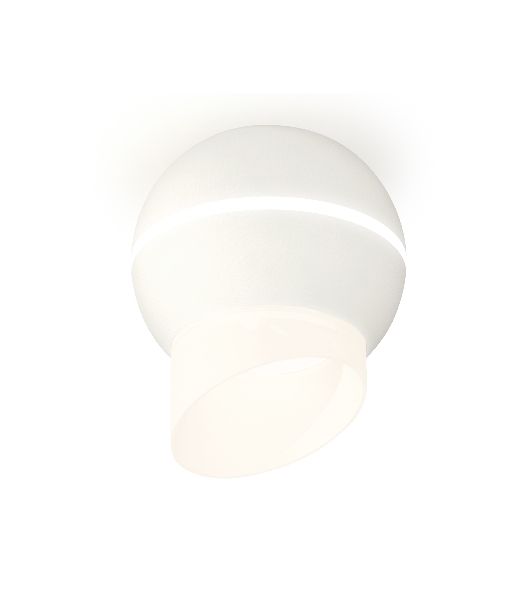 Светильник Ambrella Light XS1101043 SWH/FR белый песок/белый матовый MR16 GU5.3 LED 3W 4200K (C1101, N7175)