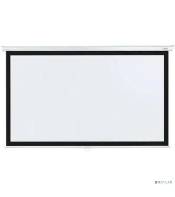 Настенный экран Lumien LEP-100127 Eco Picture 157х227см (рабочая область 124х221 см) (100") Matte White верх.кайма 30 см, восьмигранный корпус, возможность потолочн./настенного крепления, 16:9, цвет корпуса белый (треугольная упаковка)