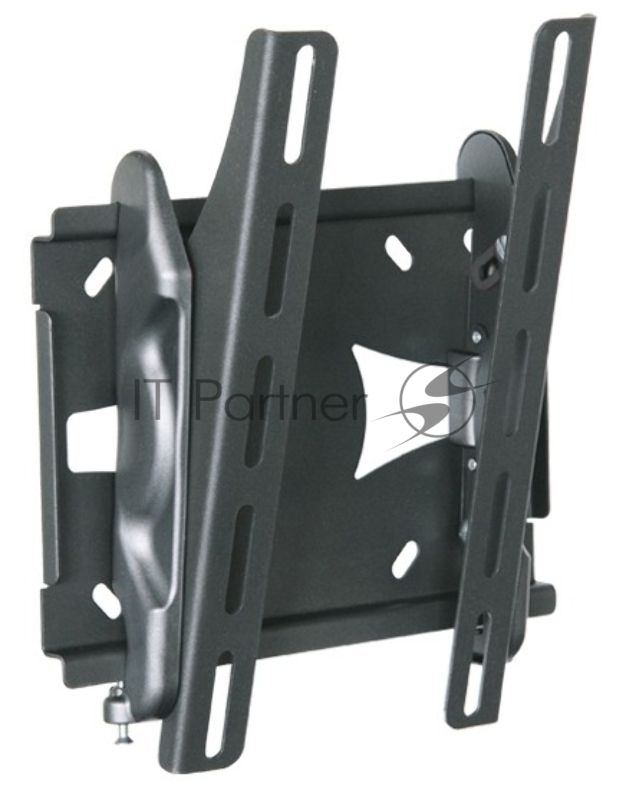 Кронштейн для телевизора Holder LCDS-5010 черный металлик, настенный, наклон