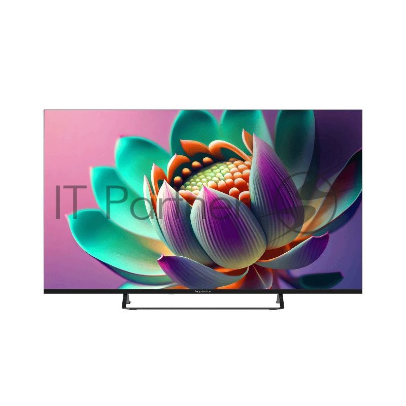 Телевизор TopDevice 50'' TDTV50CS07U_BKчерный UHD Smart YaOS 1 5Gb 8Gb