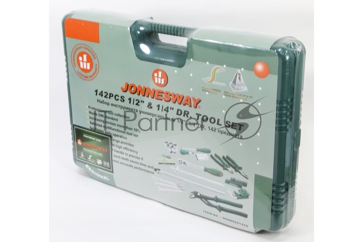 Набор инструмента универсальный Jonnesway S04H524142S, 1/4, 1/2DR 46100