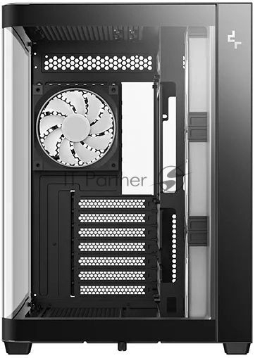 Корпус DeepCool CG530U 4F Black, Midi-Tower, чёрный, 4 x 120 мм
