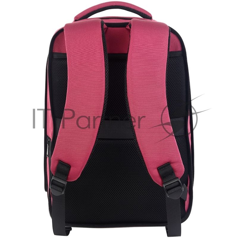 Рюкзак CANYON BPE-5, Laptop backpack for 15.6 inch, Product spec/size(mm): 400MM x300MM x 120MM(+60MM), Red, EXTERIOR materials:100% Polyester, Inner materials:100% Polyestermax weight (KGS): 12kgs