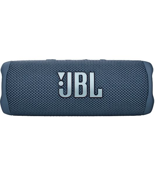 Портативная акустика JBL Flip 6 синий, Bluetooth 5.1, время воспроизведения 12 ч, емкость аккумулятора 4800 mAh, время заряда 2,5 ч, синий