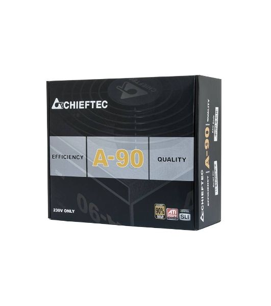 Блок питания Chieftec GDP-750C RTL, 750Вт, 140мм, модульный, черный