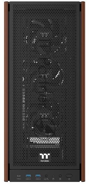 Корпус Thermaltake S370 WS, Midi-Tower, чёрный, 4 x 120 мм