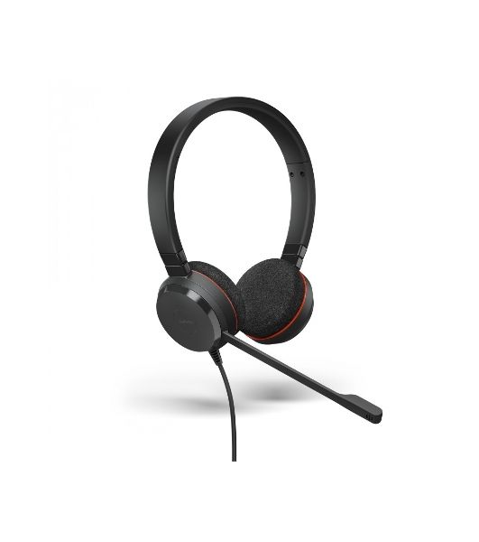 Гарнитура Jabra Evolve 20 MS Stereo USB чёрный, проводная
