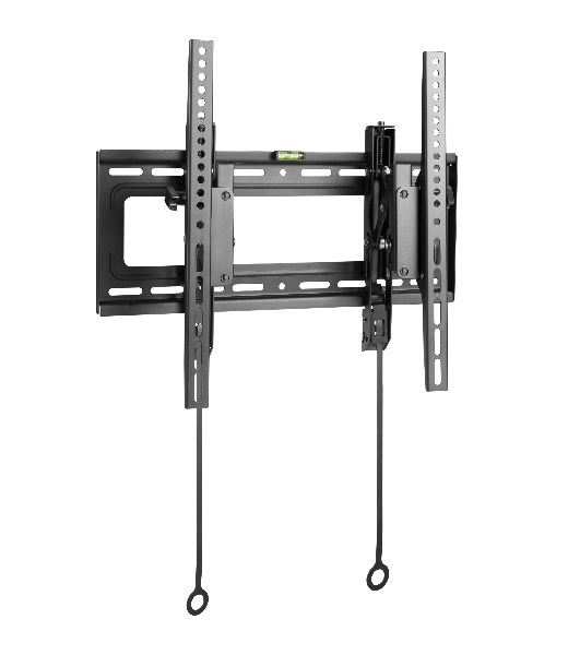 Универсальное наклонное настенное крепление Wize Pro T46X для 32"-70" дисплеев, Max VESA 400x400 мм, наклон +5/-12°, расстояние от стены 8-13,4 см, до 70 кг, черный