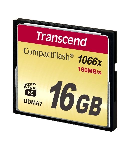 Флеш карта Transcend Ultimate TS16GCF1000/CF (Compact Flash)/16 ГБ/UDMA 7, VPG 65/160 МБ/с