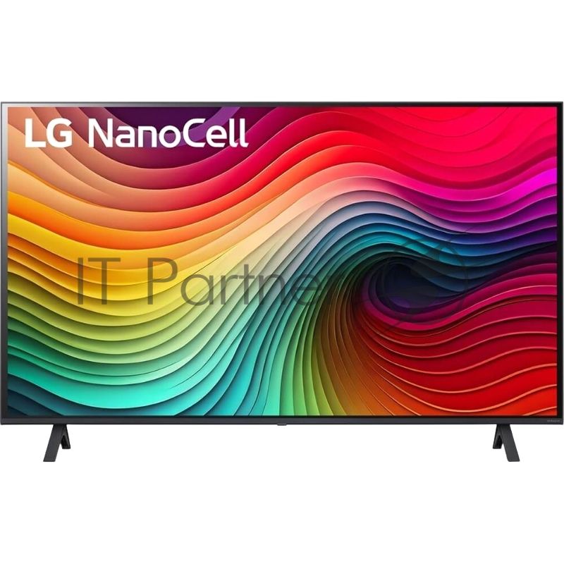 Телевизор LG 43" 43NANO80T6A черный Direct LED UHD 60Hz WebOS