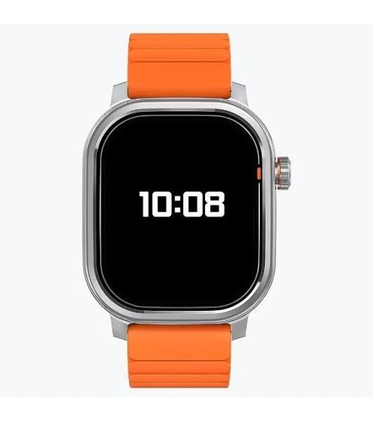 Умные часы KOSPET Pulse, 1.96" AMOLED, Bluetooth 5.3, GPS, IP68, серебристый