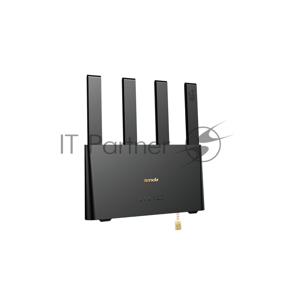 Двухдиапазонный гигабитный Wi-Fi 4G+ LTE роутер Tenda 4G08 AC1200, 2,4/5 ГГц, до 1167 Мбит/с, 4G до 300 Мбит/с