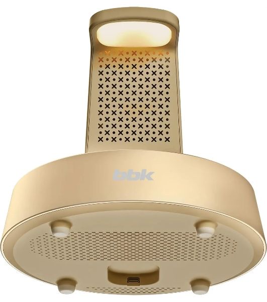 Портативная колонка BBK BTA1110 золотистый 10W 2.0 BT 10м 1800mAh