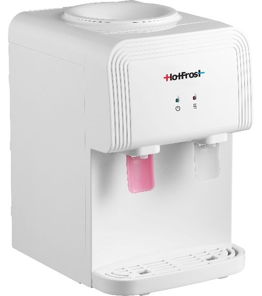 Кулер для воды Hotfrost D70F, верхняя загрузка, нагрев 90 °С, без охлаждения, белый