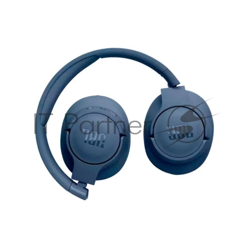 Беспроводные/проводные наушники JBL Tune 720BT синий, полноразмерные, Bluetooth + проводной, до 76 ч.