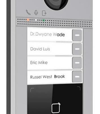 Видеопанель Hikvision DS-KV8413-WME1(C) цветной сигнал цвет панели: серый