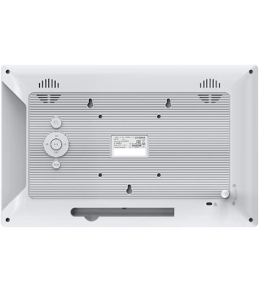Фоторамка Digma 13.3" PF-1300 IPS 1920x1080 белый пластик ПДУ Видео