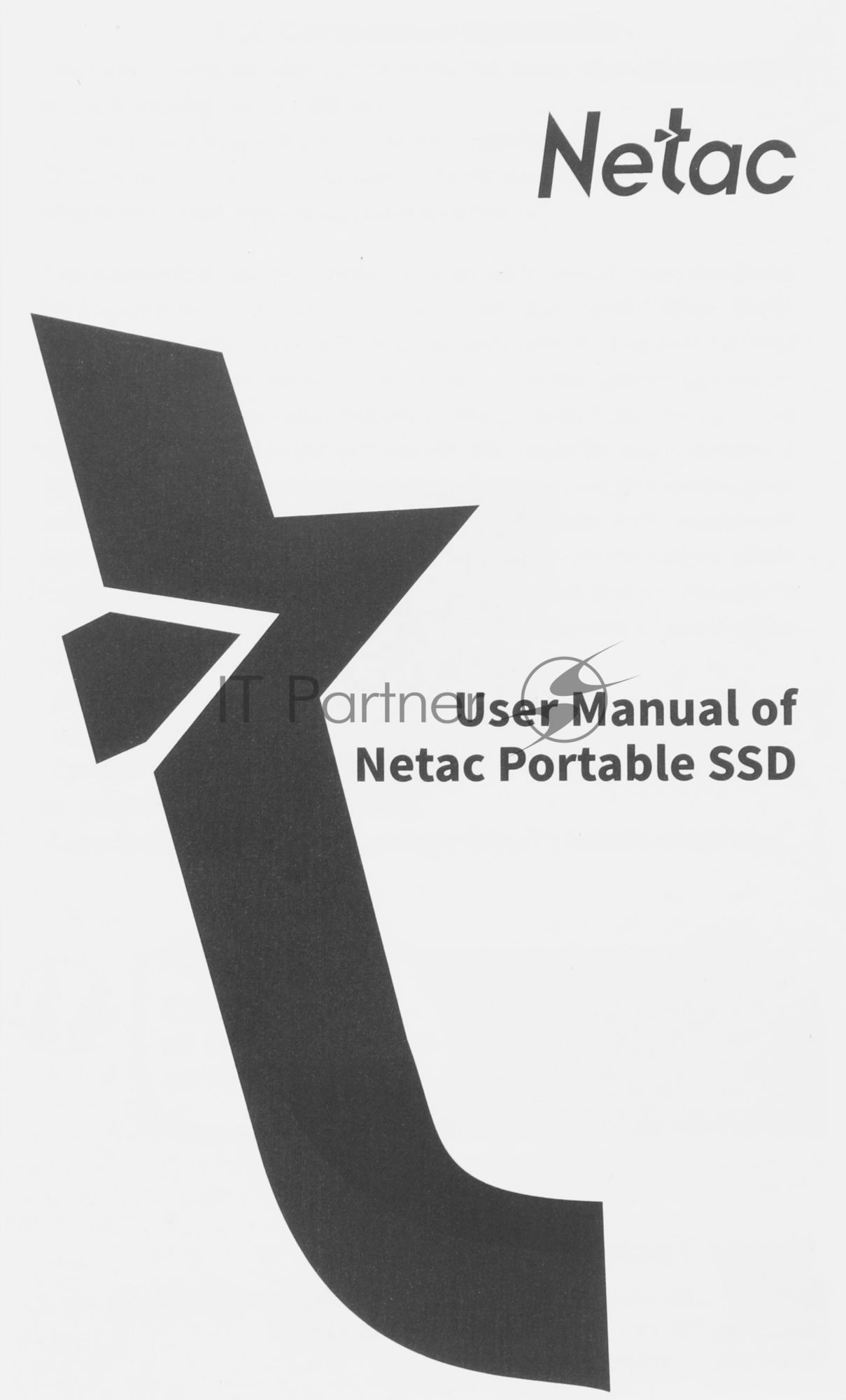 Внешний SSD Netac ZX20 II, 2TB, USB 3.2 Gen 2 Type-C, R/W 2000/1800, черный