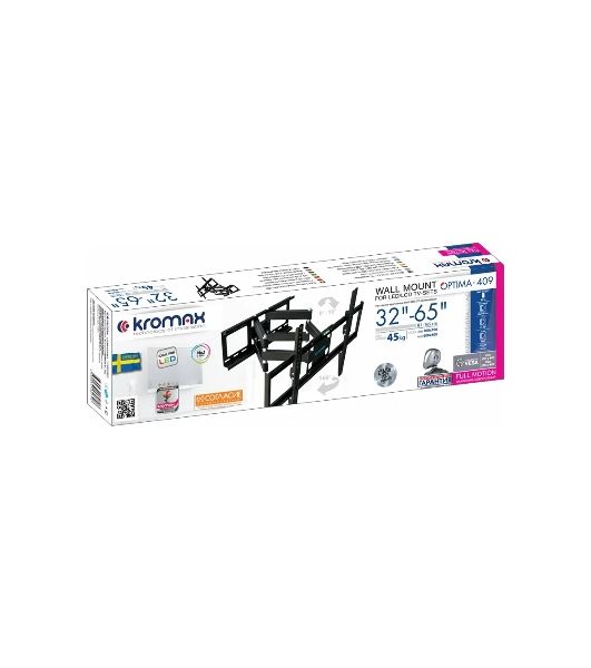 Кронштейн Kromax OPTIMA-409 черный 32"- 65" ЖК телевизор
