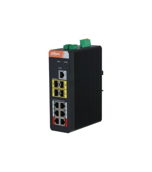 Коммутатор Dahua DH-IS4410-6GT-120 6G 4SFP 6PoE 120W управляемый