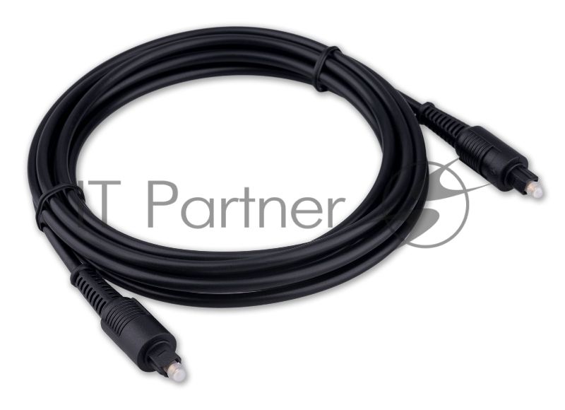 Кабель оптический Cablexpert CC-OPT-3M-N, Toslink 2xODT M/M, 3м, черный, пакет