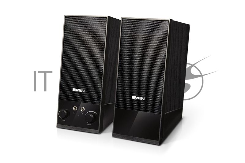 Акустическая система Sven SPS-604 2.0 черный 4Вт