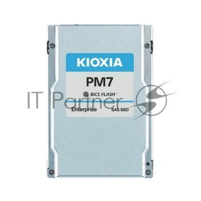 Накопитель SSD Kioxia PM7-V, 6400GB, 2.5", SAS 4.0 (24 Гбит/с), R/W 4200/4100