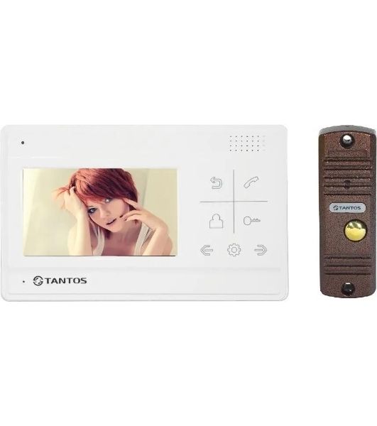 Комплект домофона Tantos Lilu kit белый