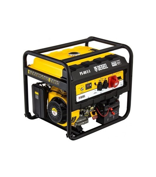 Электрогенератор бензиновый Denzel PS 80 E-3, 6.5 кВт, 85 дБ, 87 кг