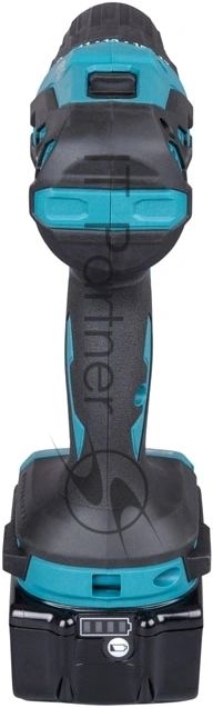 Дрель-шуруповерт Makita DHP490F003, 18 В, 3 Ач, 50 Нм, бесщеточный, ударный
