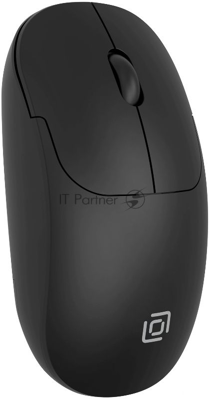Мышь беспроводная Oklick 202MW черный, 1000 dpi, радиоканал, USB, кнопки - 3