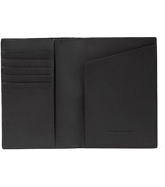 Обложка для паспорта Piquadro Circle PP6340W92R/N черный натур.кожа